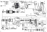 Bosch 0 603 151 103 M 42 S Percussion Drill 220 V / Eu Spare Parts
